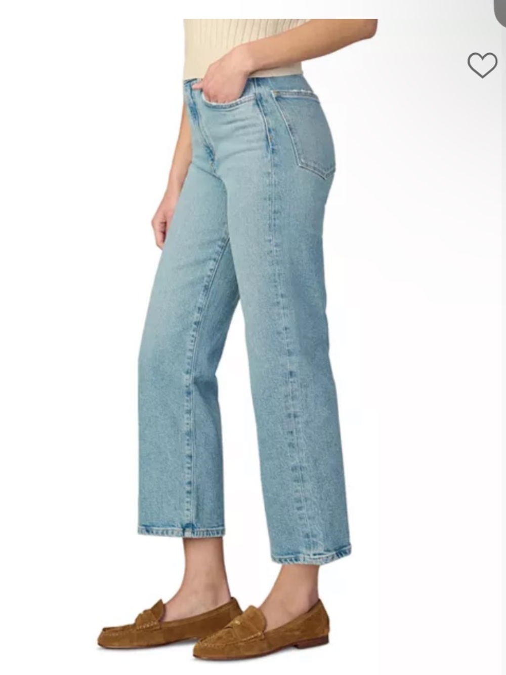 Joe's Jeans Light Wash Straight Leg Jeans